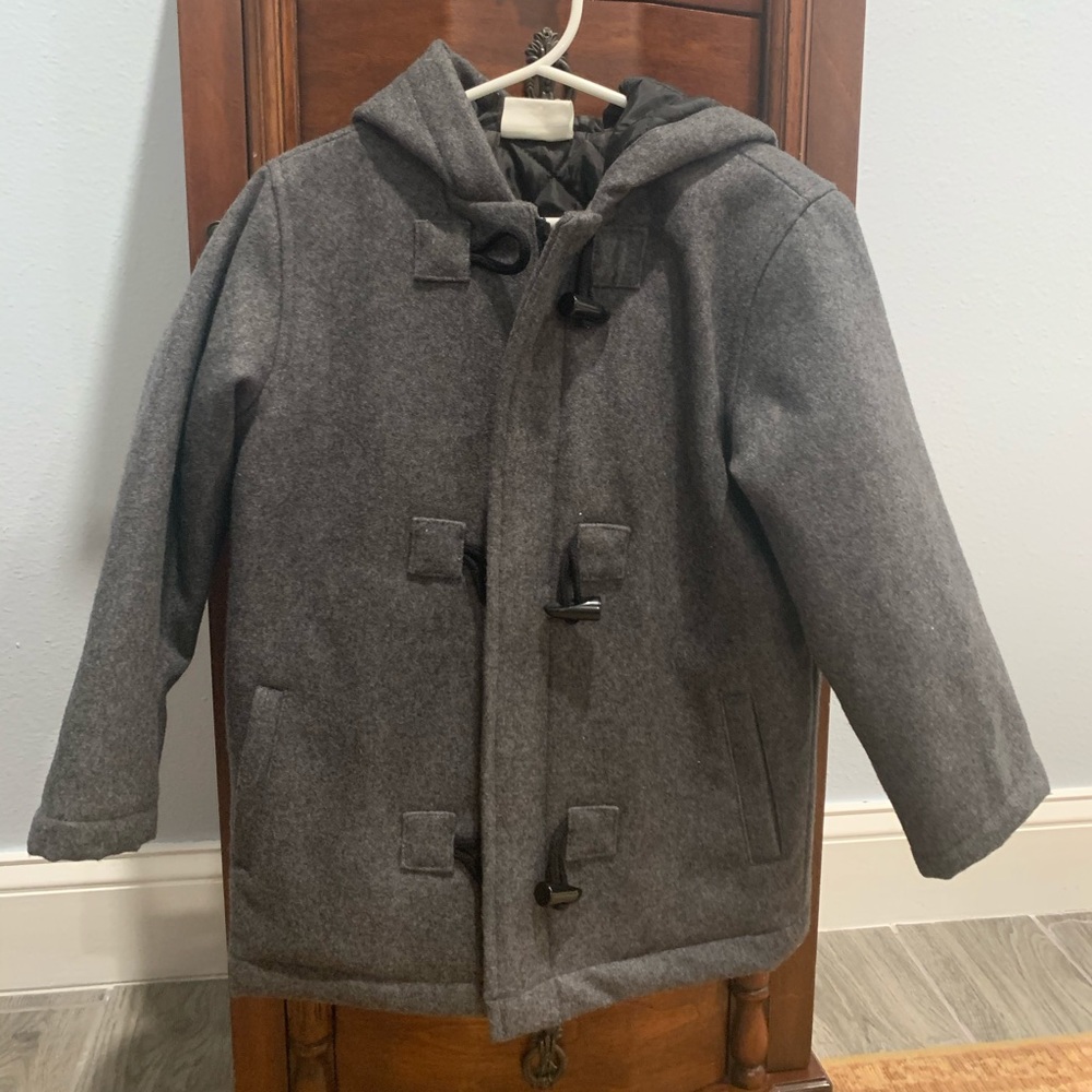 Peacoat with hood